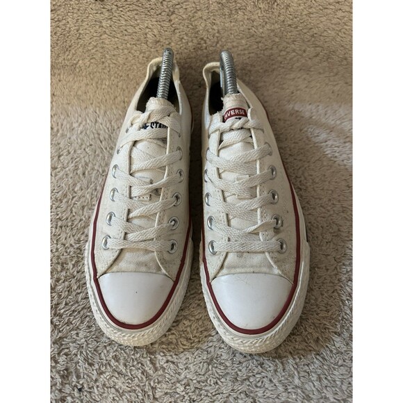 Converse Chuck Taylor All Star Low Shoes Sneaker M7652 White Women’s Size 8.5 - Picture 1 of 9